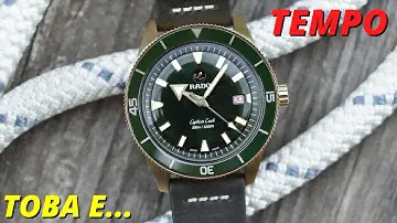 RADO CAPTAIN COOK GREEN BRONZE 42 mm