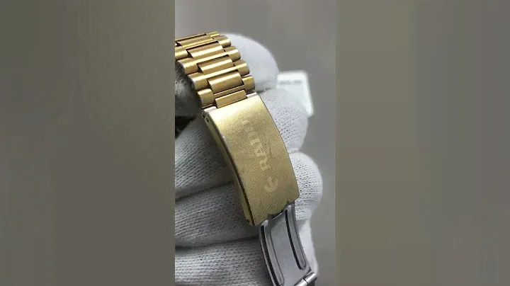 rado jubile 636.0313.3 Vintage Gold Plated Men's Watch