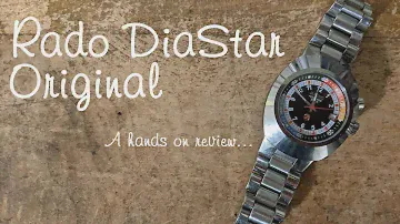 Автоматические часы Rado DiaStar Original 300m — обзор из рук
