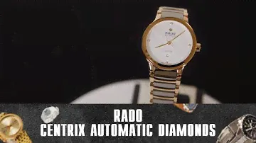 RADO CENTRIX AUTOMATIC DIAMONDS 01.582.6019.3.072 R30019722. Огляд\Review by secunda.com.ua