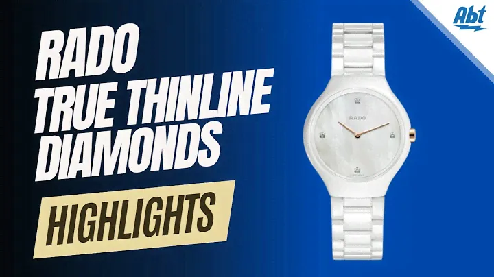 Rado True Thinline Diamonds Watch