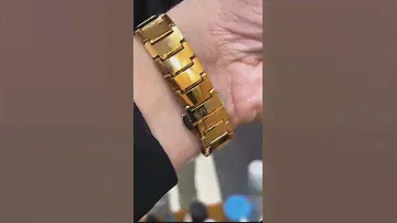 Gold Rado Watch Latest Design#gold#watch