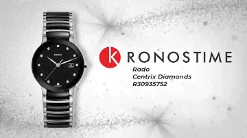 Обзор швейцарских женских часов Rado Centrix Diamonds R30935752 (01.079.0935.3.075) - KronosTime.RU
