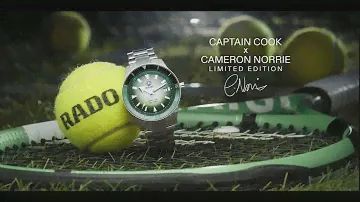 Rado - BRAND NEW Captain Cook x Cameron Norrie Limited Edition