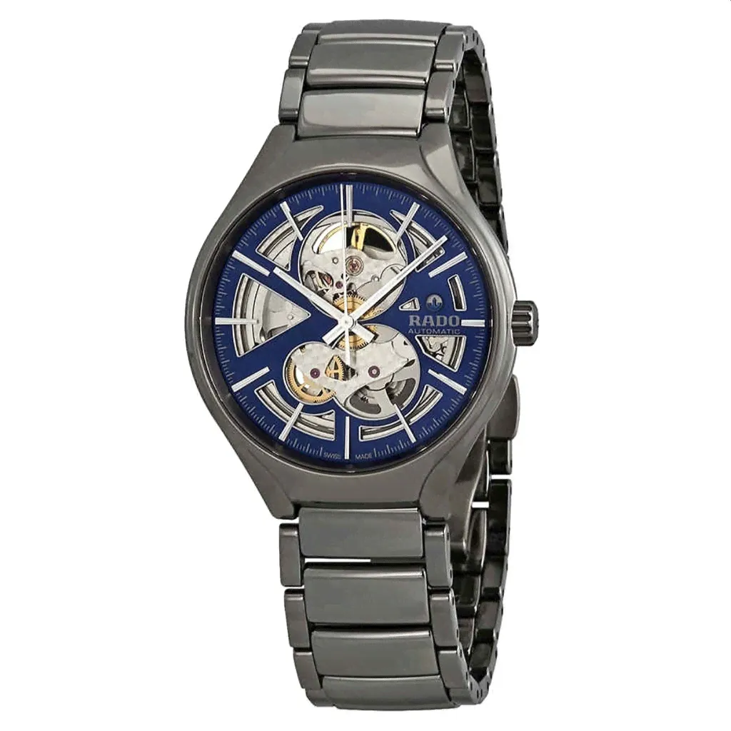 Rado TRUE Men's R27510202 Gunmetal Ceramic Watch-0