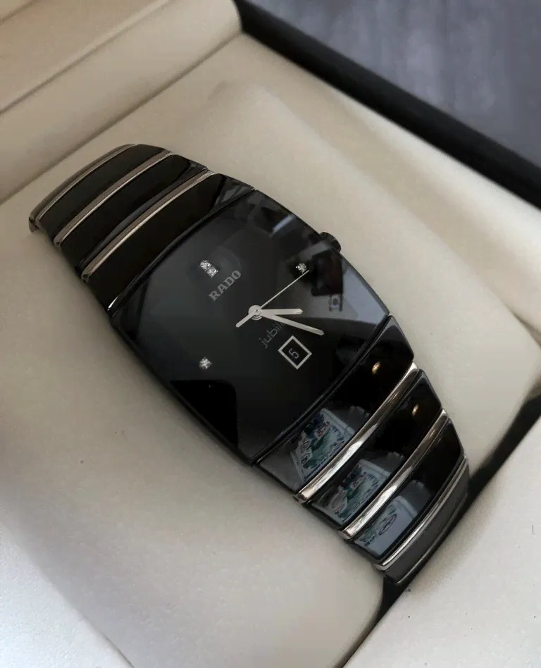 Rado Sintra Jubile Black Ceramic & Gold-0