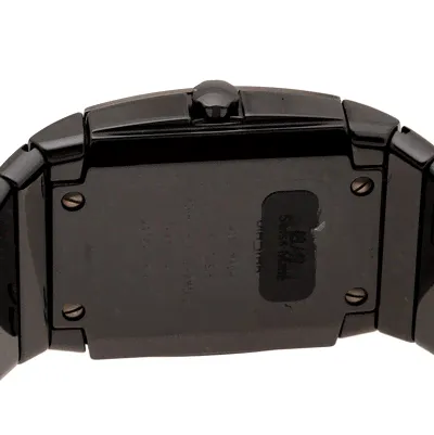 Rado Black Ceramic Titanium Sintra 156.0723.3 Men's Wristwatch 35 mm 209382 (lpn3980468)