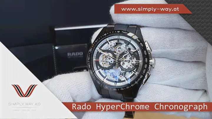 Unboxing | Rado HyperChrome Chronograph | Ref: R32249152 | 45mm | Automatic | Skeleton