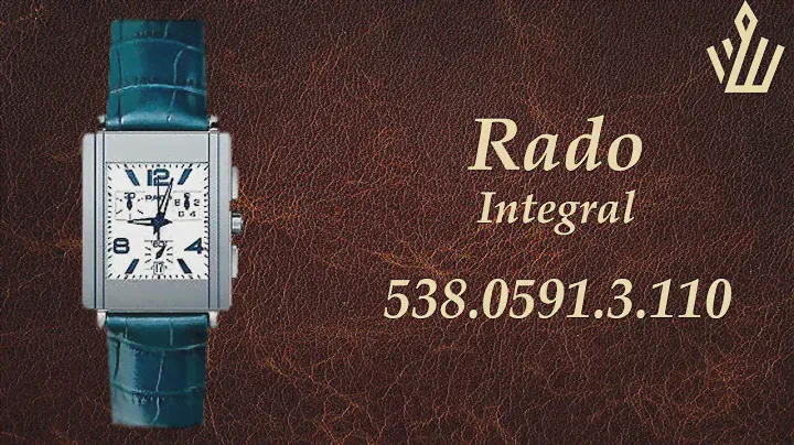 Rado Integral  538.0591.3.110