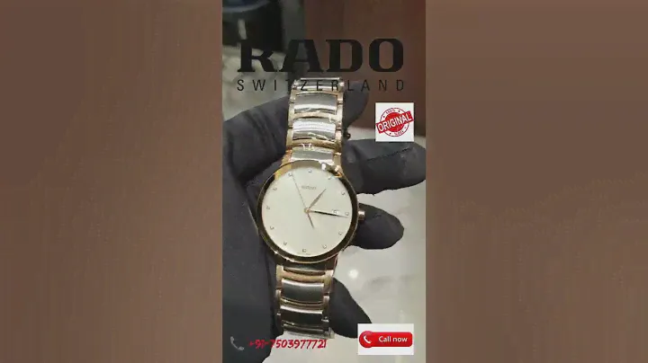 Rado Centrix Unisex Date Quartz R30554303 Watch