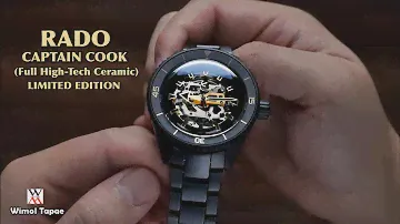 เก็บได้ต้องเก็บเลย! Rado Captain Cook High Tech Ceramic Limited Edition - Wimol Tapae