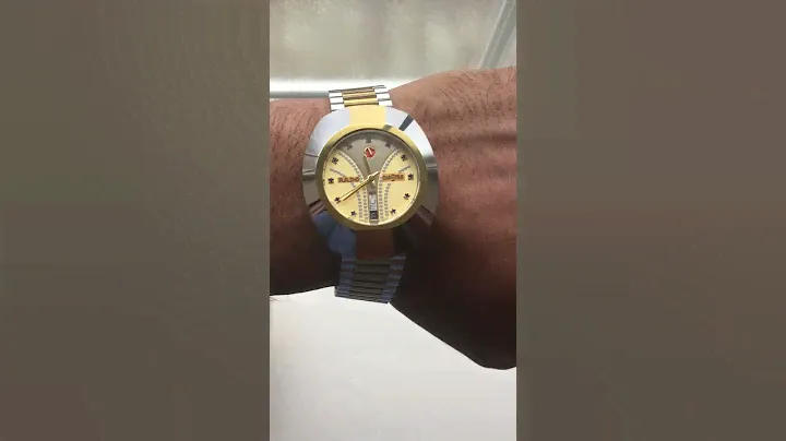 Rado diastar automatic gold and silver