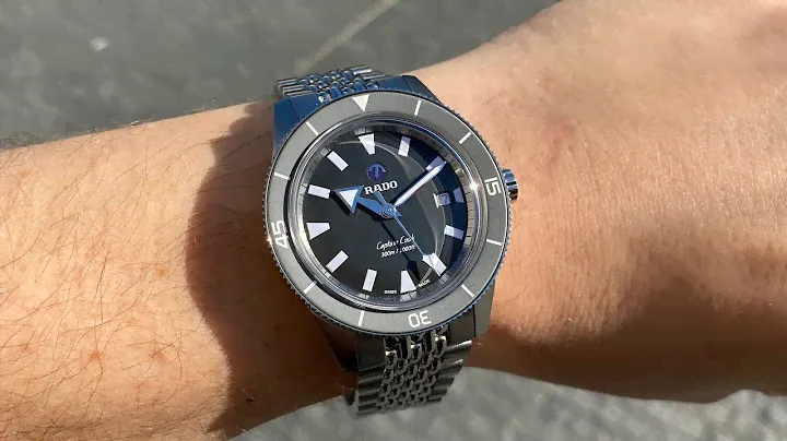 RADO Captain Cook automatic 42 mm grey Limited Edition Revolution REVIEW