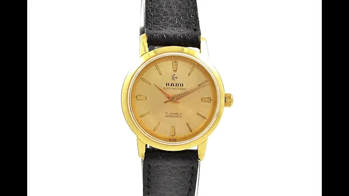 RADO Distinction 17 Jewels Manual S/N 10101GF Watch