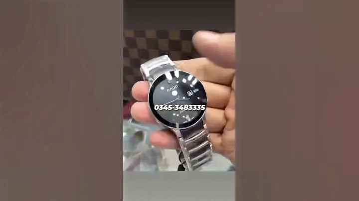 Rado Centrix Silver Black Watch | For Order WhatsApp 0333-2052900 #watch #trending