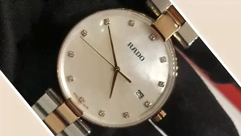 Rado Coupole Pearl Dial Diamond watch 12 ہیرے | SN Watches