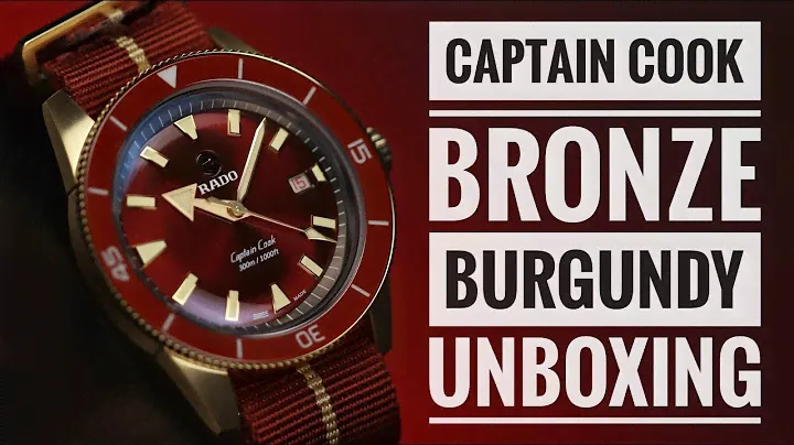RADO CAPTAIN COOK AUTOMATIC BRONZE  BURGUNDY - R32504407