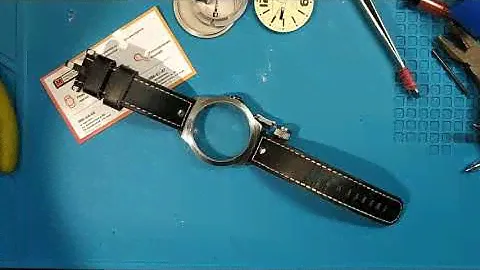 Замена стекла в часах Tom Carter