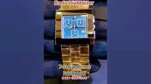 Rado DiaMaster men's watch more information 03216039800 #watch #radowatchesformen #7star #radowatch