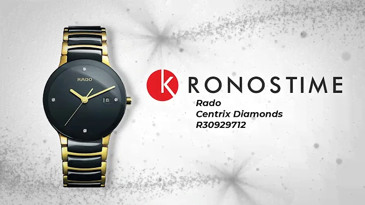 Обзор швейцарских мужских часов Rado Centrix Diamonds R30929712 (01.115.0929.3.071) - KronosTime.RU