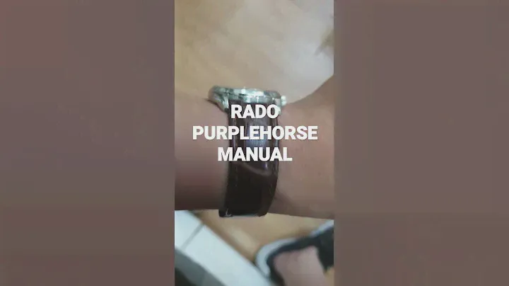 rado manual vintage just O/H