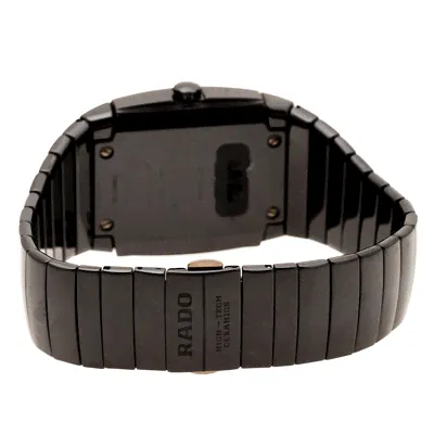 Rado Black Ceramic Titanium Sintra 156.0723.3 Men's Wristwatch 35 mm 209382 (lpn3980468)-1