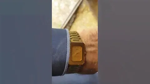 Rado diastar Quartz Golden Square Swiss made men's watch