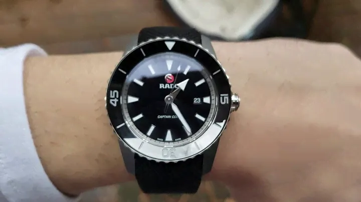 Rado HyperCrome Captain Cook 45mm on wrist