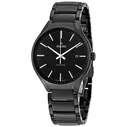 Rado True Automatic Black Dial Black Ceramic Mens Watch r27056152 (чёрный, mbz11195)