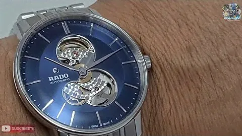 Reloj Rado Automatic ,  Modelo Coupole Classic Open Heart , Ref.R22894203