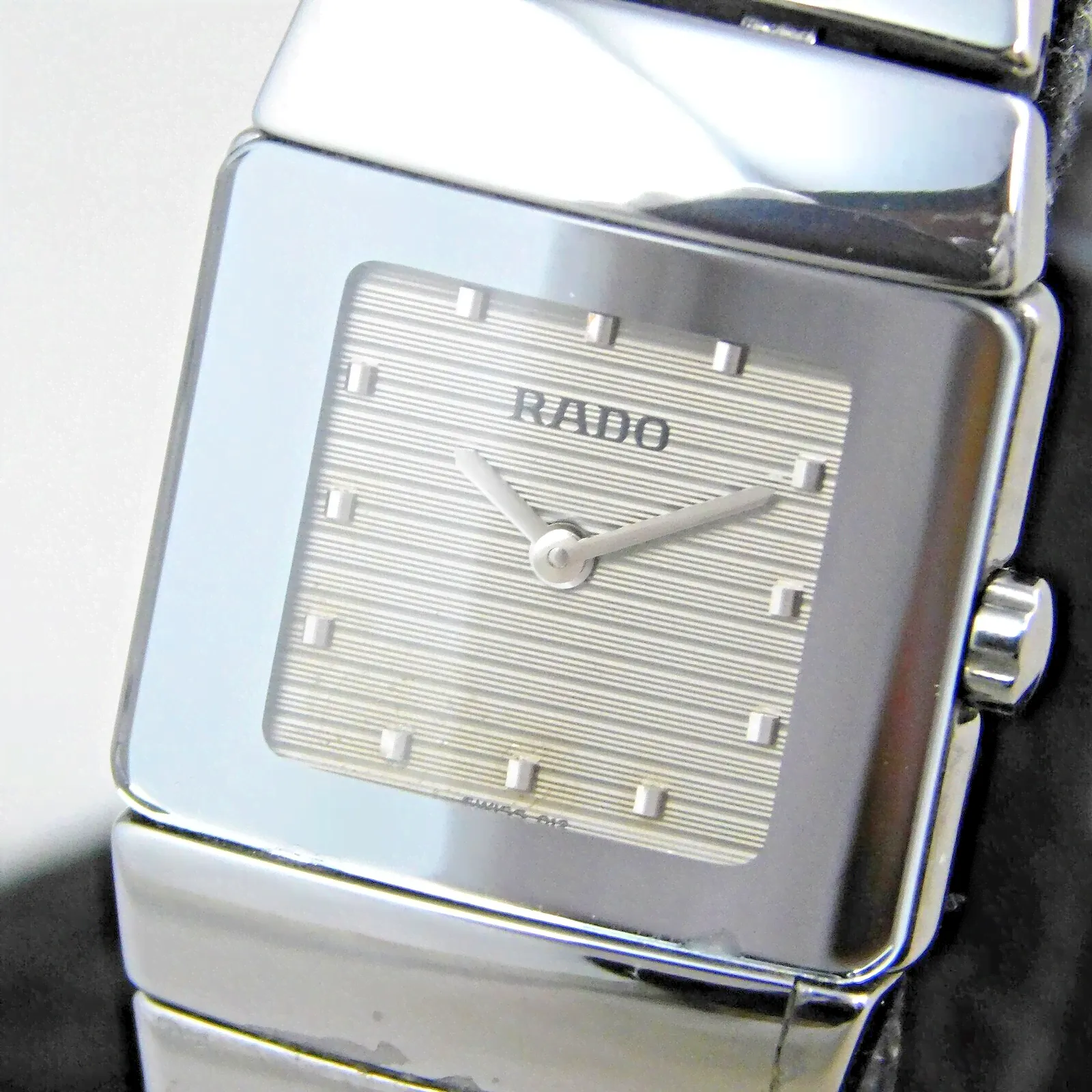 RADO DIASTAR 153.0334.3 WOMENS TITANIUM SILVER VINTAGE WATCH SWISS QUARTZ E784