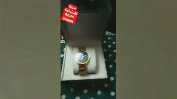 dream come true..... new original rado watch with orignal 💎diamonds