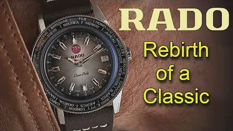 Мировой таймер RADO Captain Cook Over полюс, ограниченная серия, с ручным заводом, 80-часовой механизм
