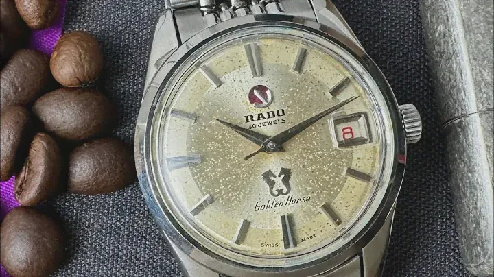 Rado Golden Horse 30 jewels with snowflake patina