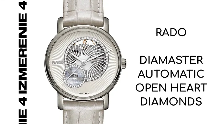 Обзор 4 Измерение RADO DIAMASTER AUTOMATIC OPEN HEART DIAMONDS R14056935
