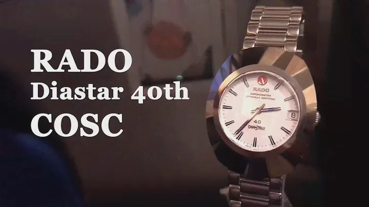 Rado Diastar watches 40th Anniversary Chronometer COSC Limited Edition 600pcs 636.0557.3