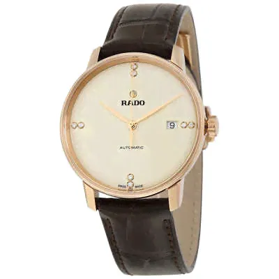 Rado Coupole Classic Automatic Champange Dial Unisex Watch r22861765 (чёрный, mbz12244)