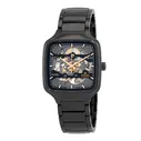 Rado True Square Automatic Skeleton Dial Unisex Watch r27124162 (чёрный, mbz111036)